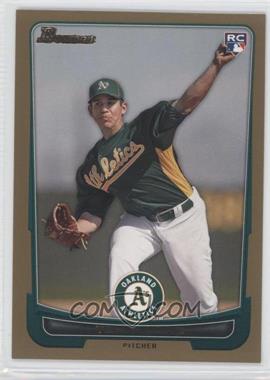 2012 Bowman - [Base] - Gold Border #196 - Tom Milone