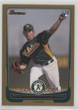 2012 Bowman - [Base] - Gold Border #196 - Tom Milone