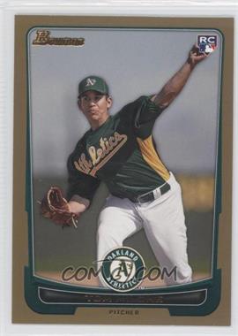 2012 Bowman - [Base] - Gold Border #196 - Tom Milone