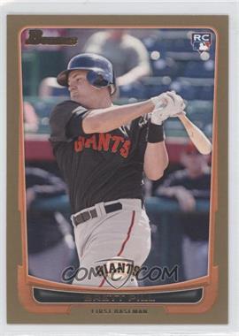 2012 Bowman - [Base] - Gold Border #198 - Brett Pill