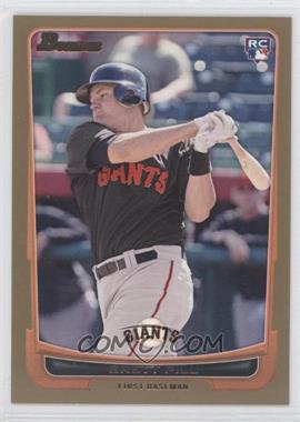 2012 Bowman - [Base] - Gold Border #198 - Brett Pill