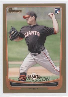 2012 Bowman - [Base] - Gold Border #200 - Eric Surkamp