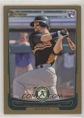 2012 Bowman - [Base] - Gold Border #201 - Collin Cowgill [Noted]