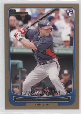 2012 Bowman - [Base] - Gold Border #202 - Tyler Pastornicky