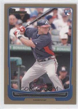 2012 Bowman - [Base] - Gold Border #202 - Tyler Pastornicky