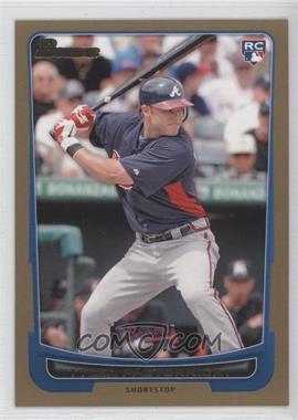 2012 Bowman - [Base] - Gold Border #202 - Tyler Pastornicky