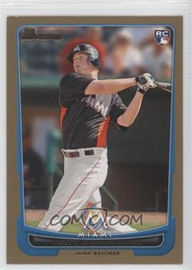 2012 Bowman - [Base] - Gold Border #205 - Matt Dominguez