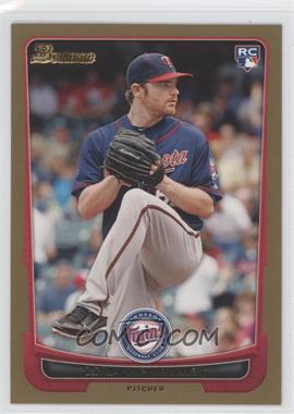 2012 Bowman - [Base] - Gold Border #208 - Liam Hendriks