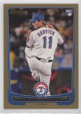 2012 Bowman - [Base] - Gold Border #209 - Yu Darvish