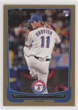 2012 Bowman - [Base] - Gold Border #209 - Yu Darvish