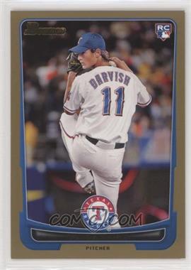 2012 Bowman - [Base] - Gold Border #209 - Yu Darvish