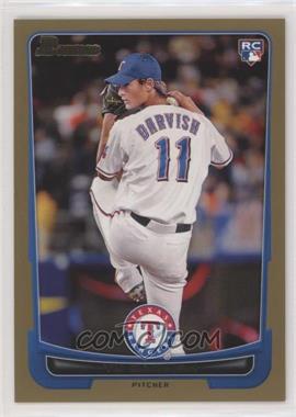 2012 Bowman - [Base] - Gold Border #209 - Yu Darvish