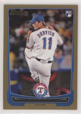 2012 Bowman - [Base] - Gold Border #209 - Yu Darvish