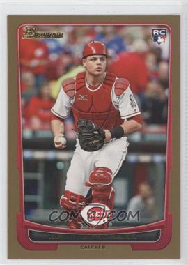 2012 Bowman - [Base] - Gold Border #214 - Devin Mesoraco