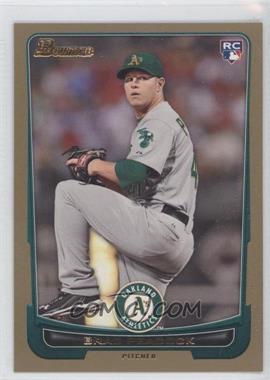 2012 Bowman - [Base] - Gold Border #216 - Brad Peacock