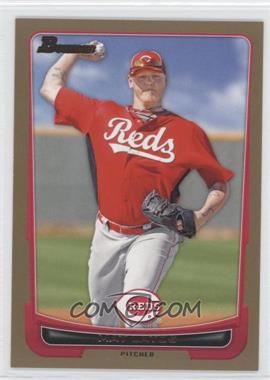 2012 Bowman - [Base] - Gold Border #28 - Mat Latos