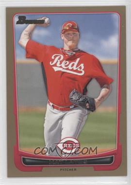 2012 Bowman - [Base] - Gold Border #28 - Mat Latos