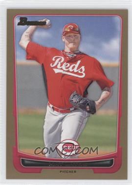 2012 Bowman - [Base] - Gold Border #28 - Mat Latos