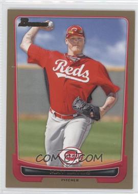 2012 Bowman - [Base] - Gold Border #28 - Mat Latos