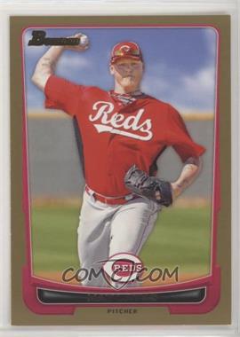 2012 Bowman - [Base] - Gold Border #28 - Mat Latos