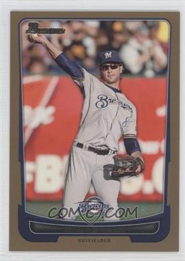 2012 Bowman - [Base] - Gold Border #32 - Ryan Braun