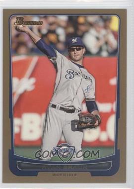 2012 Bowman - [Base] - Gold Border #32 - Ryan Braun