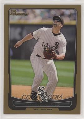 2012 Bowman - [Base] - Gold Border #38 - Paul Konerko