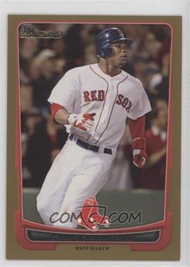 2012 Bowman - [Base] - Gold Border #39 - Carl Crawford [Noted]