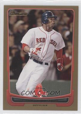 2012 Bowman - [Base] - Gold Border #39 - Carl Crawford