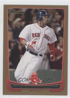 2012 Bowman - [Base] - Gold Border #39 - Carl Crawford