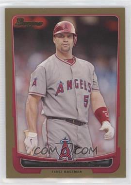 2012 Bowman - [Base] - Gold Border #49 - Albert Pujols