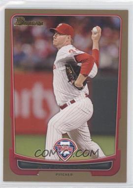 2012 Bowman - [Base] - Gold Border #75 - Roy Halladay