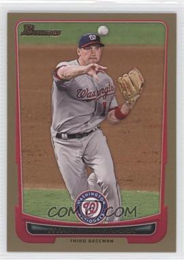 2012 Bowman - [Base] - Gold Border #79 - Ryan Zimmerman