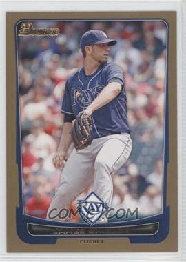 2012 Bowman - [Base] - Gold Border #88 - James Shields