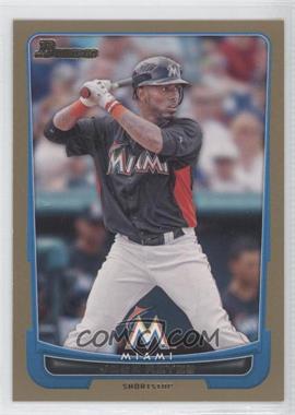 2012 Bowman - [Base] - Gold Border #96 - Jose Reyes