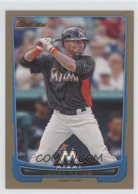 2012 Bowman - [Base] - Gold Border #96 - Jose Reyes