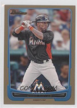 2012 Bowman - [Base] - Gold Border #96 - Jose Reyes