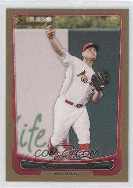 2012 Bowman - [Base] - Gold Border #99 - Matt Holliday