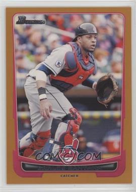 2012 Bowman - [Base] - Orange Border #126 - Carlos Santana /250