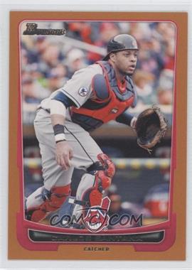 2012 Bowman - [Base] - Orange Border #126 - Carlos Santana /250