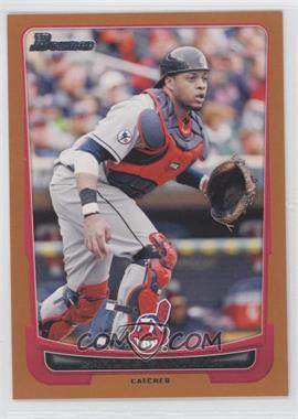 2012 Bowman - [Base] - Orange Border #126 - Carlos Santana /250