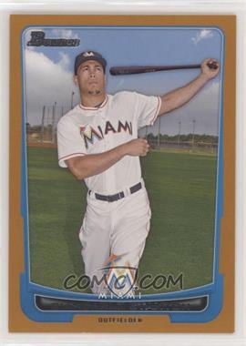 2012 Bowman - [Base] - Orange Border #152 - Giancarlo Stanton /250