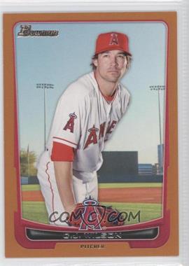 2012 Bowman - [Base] - Orange Border #162 - C.J. Wilson /250