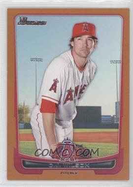 2012 Bowman - [Base] - Orange Border #162 - C.J. Wilson /250