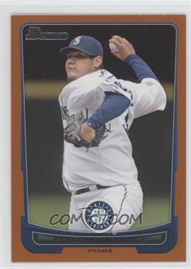 2012 Bowman - [Base] - Orange Border #174 - Felix Hernandez /250