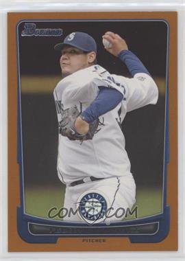 2012 Bowman - [Base] - Orange Border #174 - Felix Hernandez /250