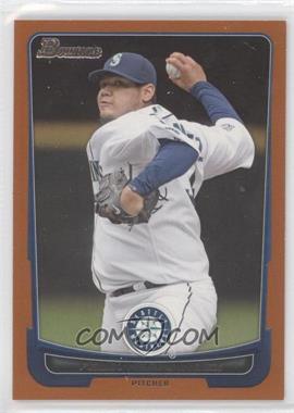 2012 Bowman - [Base] - Orange Border #174 - Felix Hernandez /250