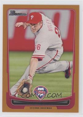 2012 Bowman - [Base] - Orange Border #184 - Chase Utley /250