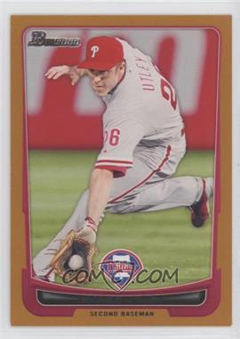 2012 Bowman - [Base] - Orange Border #184 - Chase Utley /250