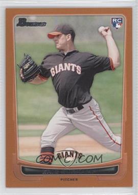 2012 Bowman - [Base] - Orange Border #200 - Eric Surkamp /250